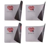 GALILEO Lot de 12 Sets de Table 45 x 30 cm Double Face, Love Sibil