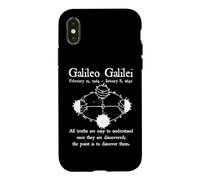 Galileo Phases de Lune Découvrez la vérité Math Science Professeur G oque pour iPhone X/XS