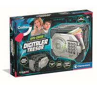 Galileo Spy 59433 Coffre-Fort numérique avec Alarme, Voyant d'avertissement et Application pour Jeunes Agents Jouet pour Enfants à partir de 8 Ans Clementoni