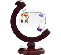 Galileo Thermomètre Globe Style - 16cm Multi Col 5 Ampoule WD759 (Taille unique) (Multicolore)