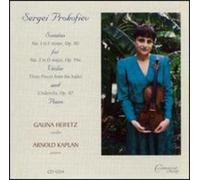 Galina Heifetz - Prokofiev, Sergei : 3 Pieces from Cinderella