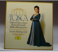 Galina Vishnevskaya - Puccini : Tosca : 2 LP Box-Set ;