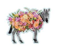 Galison Puzzle Party Animal 750 pièces forme zèbre