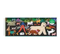 Galison 9780735369528 Dog Walk 1000 Piece Panoramic Puzzle