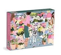 Galison 9780735372887 Flower Market Jigsaw Puzzle, Multicoloured, 1000 Pieces