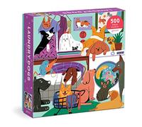Galison Puzzle «Laundry Dogs» multicolore – 500 pièces