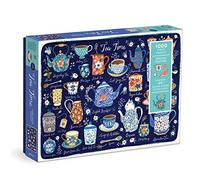 Galison 9780735374935 Tea Time Jigsaw Puzzle, Multicoloured, 1000 Pieces