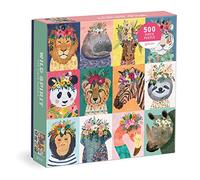 Galison 9780735375055 Wild Spirit Jigsaw Puzzle, Multicoloured, 500 Pieces
