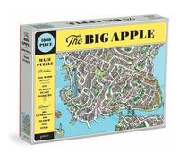 GALISON Puzzle Big Apple New York 2in1, 1000 pièces