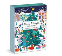 Galison Puzzle Calendrier de l'Avent 12 en 1