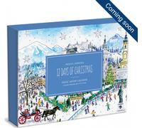 GALISON Puzzle Calendrier de l'Avent : 12 jours de Noël 12x80 pièces