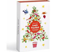 GALISON Puzzle Calendrier de l'Avent Andy Warhol : 12 jours jusqu'à Noël 12x80 pièces