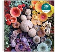 GALISON Puzzle carré Champignons en fleurs 500 pièces