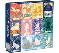 GALISON Puzzle carré chat Zodiac 500 pièces