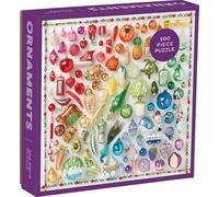 GALISON Puzzle carré Ornements arc-en-ciel 500 pièces
