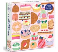 GALISON Puzzle carré Sweet Sweets 500 Teile