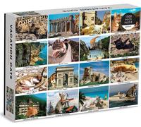 Galison Puzzle Chats en vacances 1500 pièces