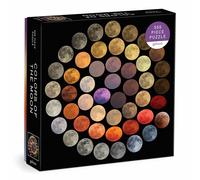 Galison Puzzle Couleurs De La Lune 500 Pièces