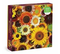 Galison Puzzle Des Fleurs De Soleil 500 Pièces