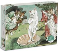 GALISON Puzzle Meowsterpiece : Naissance de Vénus 1000 pièces