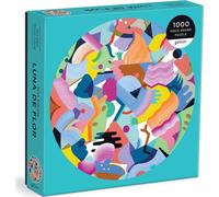GALISON Puzzle rond Mina Hamada : Flower Moon 1000 pièces