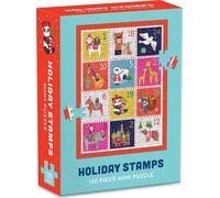 GALISON Puzzle Timbres de Noël 130 pièces