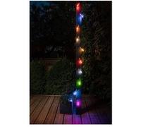 GALIX Guirlande solaire guinguette - 10 LED Multicolore G