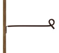 Gallagher - Isolateur à distance queue de cochon, terra, 40cm (10 pcs) - Isolateurs pour clôture électrique - Cordon - Isolateurs pour clôture électrique - Fils