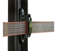 Gallagher - Isolateur clôture ruban Turboline (100 pcs) - Isolateurs pour clôture électrique - Ruban