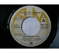 GALLAGHER & LYLE Every Little Teardrop UK 7" 45