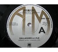 Gallagher & Lyle - Gallagher & Lyle Breakaway 7" A&M AMS7245 EX/EX 1976 picture sleeve, promo sleeve with insert