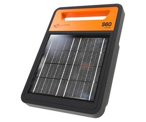 Gallagher S60Li Appareil de clôture solaire avec batterie au lithium - Clôture électrique pour chevaux, bovins, moutons, cerfs et cerfs, porcs, chèvres, renards - Convient pour les clôtures de