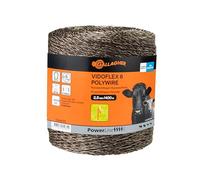 Gallagher - Vidoflex 6 Powerline (terra, 400 mètre) - Conducteurs de clôture électrique - Fil synthétique