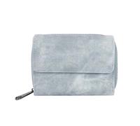 Gallantry Portefeuille pour Femme Compact avec Rabat à Pression Bleu clair