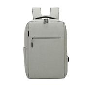Gallantry, Tito Sac à dos pour ordinateur portable avec port USB intégré, Gris