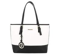 Gallantry | Sac à Main Femme Bicolore Grande Capacité XL Blanc Noir