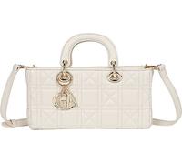 Gallantry, sac à main pour femme avec motif géométrique piqué et bandoulière, gris jaune