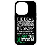 Gallbladder Cancer Warriors I Am The Storm, I Will Survive Coque pour iPhone 14 Pro