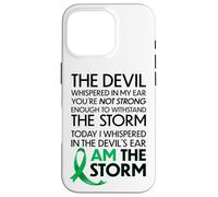 Gallbladder Cancer Warriors I Am The Storm, I Will Survive Coque pour iPhone 16 Pro