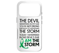 Gallbladder Cancer Warriors I Am The Storm, I Will Survive Coque pour iPhone 17 Pro