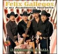 Gallegos, Felix Y Su Academia N - 12 Corridos Pa' La Raza