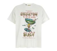 Gallery Dept. - Don't Die Tee - Homme - Tops - Blanc - Taille: L