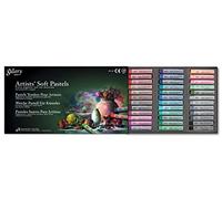 Gallery Ensemble de 48 pastels souples de 1 cm d’épaisseur et 6,5 cm de longueur Assortiment de couleurs