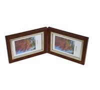 GALLERY FLASH multi-cadres pour photos 10x15 cm DOUBLE horizontal/ horizontal BRONZE