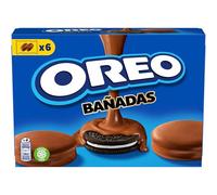 Galletas Oreo De Chocolate Rellenas De Crema y Bañadas En Chocolate Negro 246gr