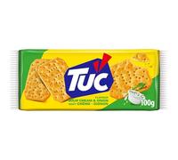 Galletas Saladas Sabor Cream & Onion Tuc Cracker 100g
