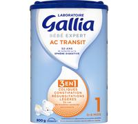 Gallia Bébé Expert AC Transit 1 0-6 Mois Lait Poudre 800g