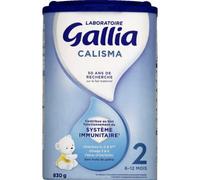 GALLIA Calisma 2eme age de 6 a 12 mois - La boite de 830g