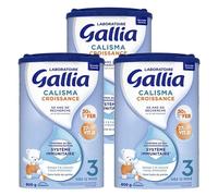 Gallia Calisma Croissance Lait 3ème Âge 830g - Lot de 3