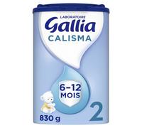 Gallia Lait de suite Calisma 2ème âge – Dès 6 mois – 830 g